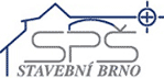 Logo E - learning SPŠ stavební Brno, Kudelova 8